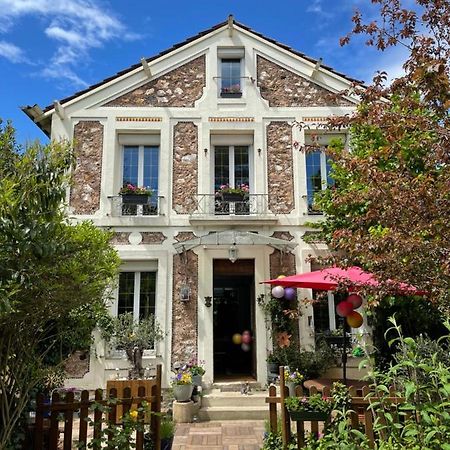 Petit Studio De La Maison Du Bonheur - Rez De Jardin Apartment Villiers-sur-Marne Exterior foto
